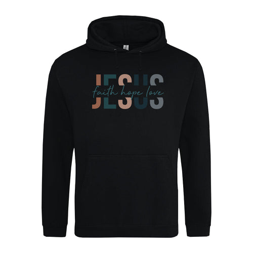 Jesus (Faith Hope Love) Hoodie