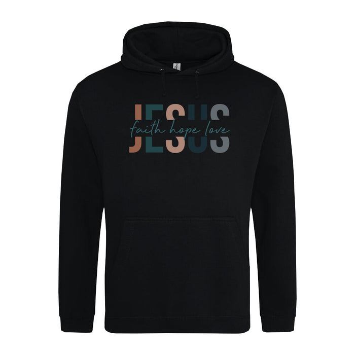 Jesus (Faith Hope Love) Hoodie