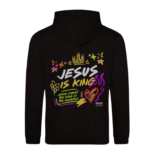 Jesus is king hoodie backprint