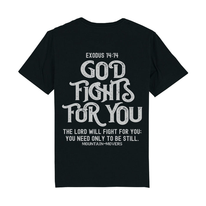 GOD FIGHTS FOR YOU T-Shirt BackPrint