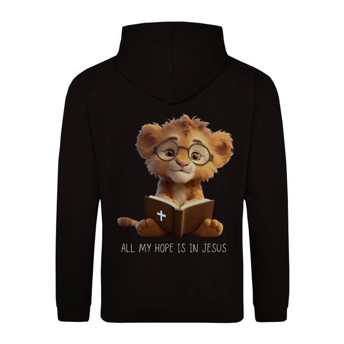 Hope Lion Hoodie BackPrint