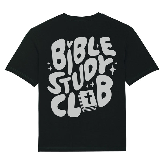 Bible Study Club Oversized T-Shirt BackPrint
