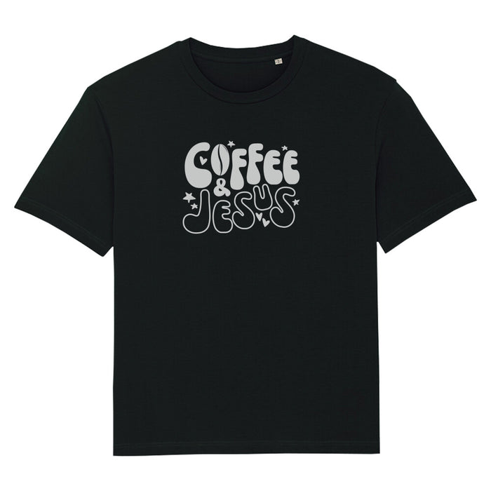 Coffee and Jesus Oversized T-Shirt
