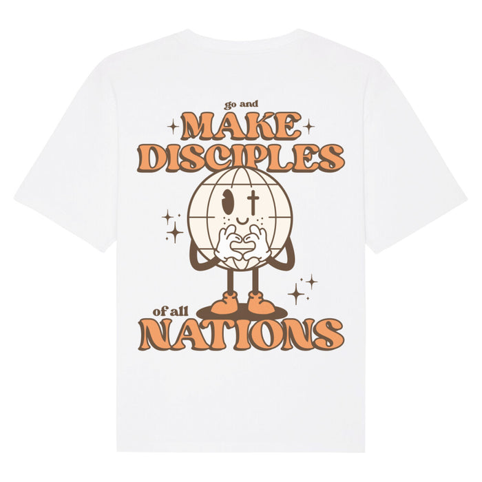 Go make Disciples Oversized Shirt Front- und BackPrint