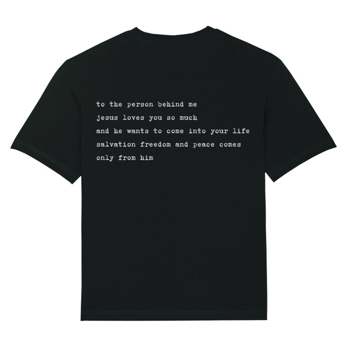 To the Person behind me Oversized T-Shirt BackPrint
