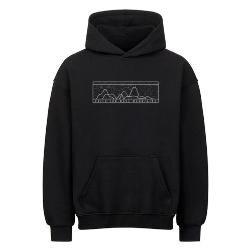 Faith can move mountains Simple retro Oversized Hoodie