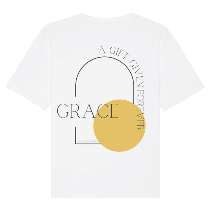Grace is a Gift Oversized T-Shirt BackPrint