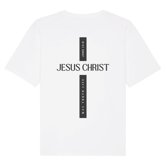 Jesus Christ Cross Oversized T-Shirt BackPrint