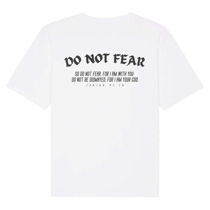 Do not fear Gym Oversized T-Shirt BackPrint