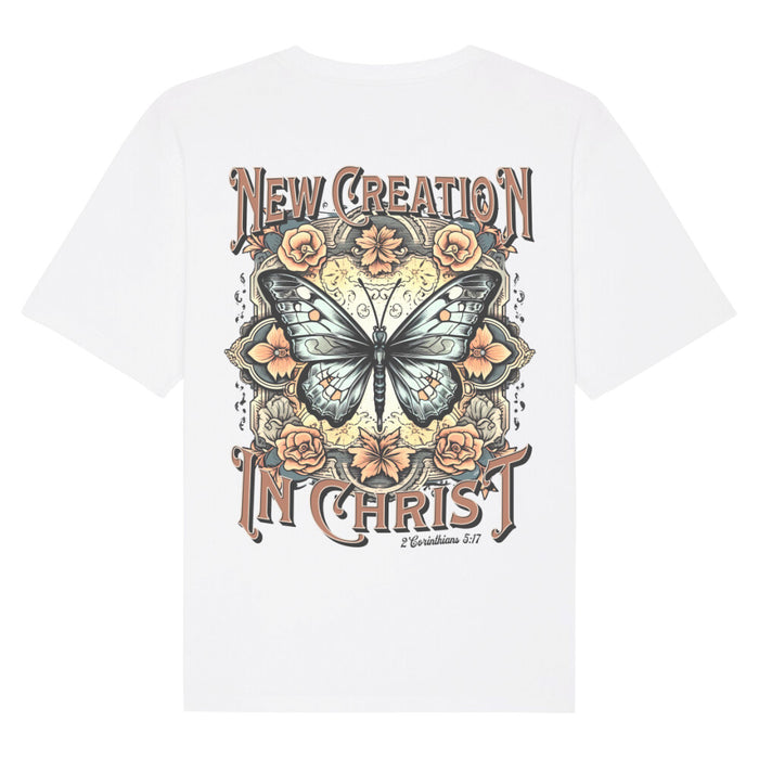 New Creation in Christ Oversized T-Shirt BackPrint