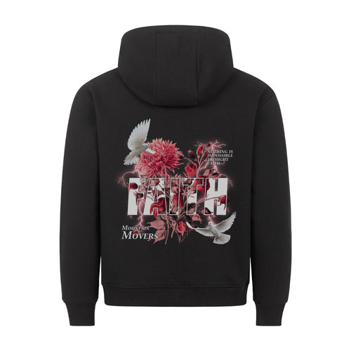 Faith Flower Hoodie BackPrint