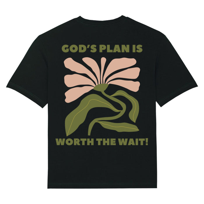 God´s Plan Oversized T-Shirt BackPrint