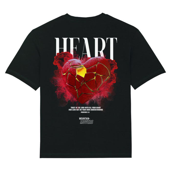 Heart Streetwear Oversized T-Shirt BackPrint