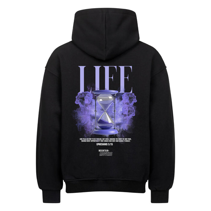 Life Streetwear Oversized Hoodie BackPrint