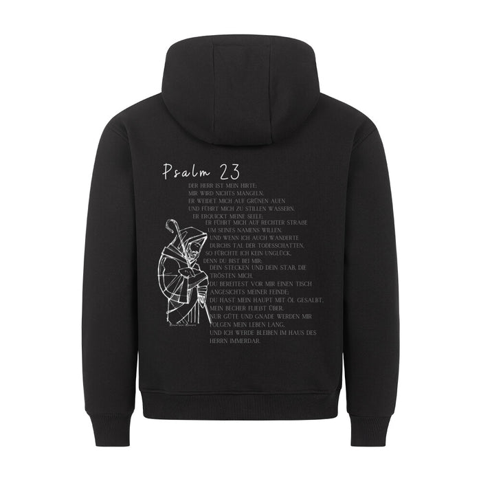 Psalm 23 Text Hoodie Backprint