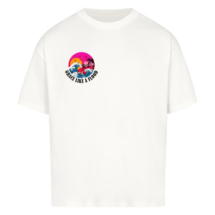 Grace like a Flood Oversized T-Shirt Back & Frontprint