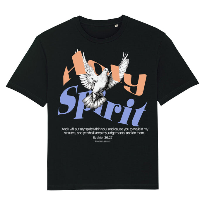 Holy Spirit Dove Oversized Shirt BackPrint