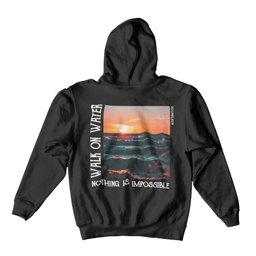 Walk on Water Hoodie BackPrint