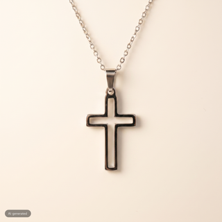 Stainless Steel Necklace with Hole
