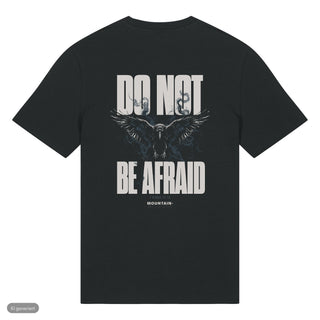 Do Not Be Afraid Rabe T-Shirt, Schwarz, Rückseite