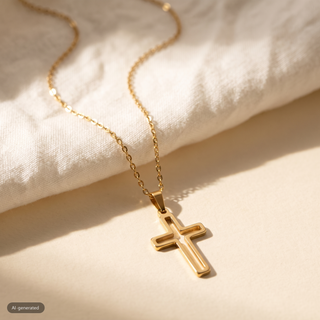 Stainless Steel Necklace with Hole
