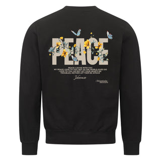 Peace Flower Sweatshirt Backprint