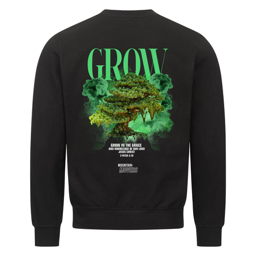 Grow streetwear sweatshirt backprint