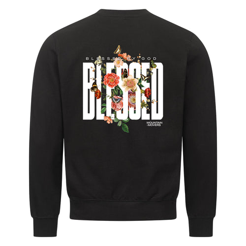 Blessed by God sweatshirt back print