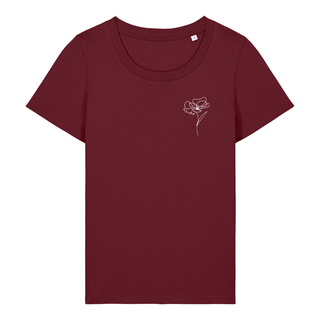 For I am with you Frauen Shirt Detailansicht, Mountain Movers christliche Streetwear