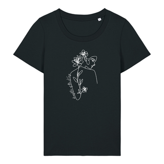 DAUGHTER OF THE KING FRAUEN T-SHIRT FRONT Variante, Mountain Movers christliches Design