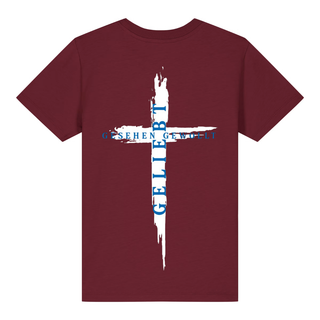 Jesus Cross Kids T-Shirt Backprint
