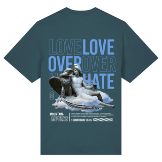 Love over Hate Premium Oversized Shirt