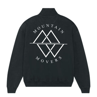 Mountain-Movers Logo Half Zip Sweater