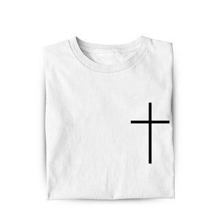 Kreuz Shirt minimalistic Variante, Mountain Movers christliches Design