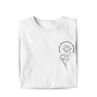 bloom Shirt Variante, Mountain Movers christliches Design