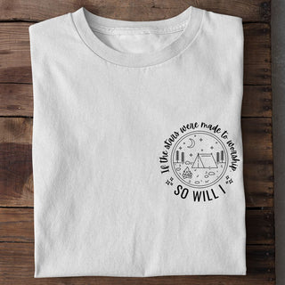 So will I Shirt Variante, Mountain Movers christliches Design