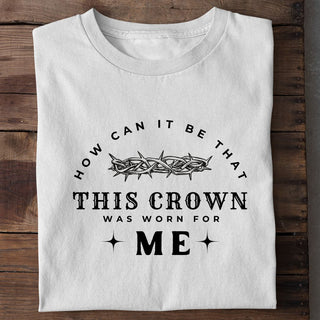 This Crown Shirt Variante, Mountain Movers christliches Design
