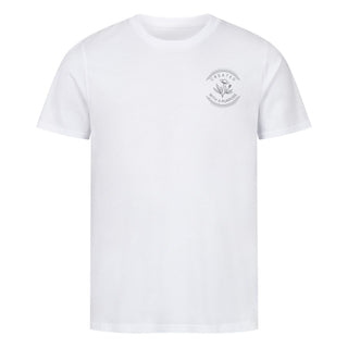 created with a purpose circle Shirt Detailansicht, Mountain Movers christliche Streetwear