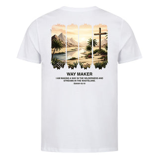 Way Maker in the Wilderness Shirt Backprint Variante, Mountain Movers christliches Design