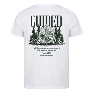 GUIDED Shirt Backprint Variante, Mountain Movers christliches Design