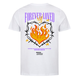 Forever loved Shirt Backprint Variante, Mountain Movers christliches Design