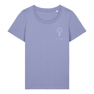 Be a Light Frauen T-Shirt Detailansicht, Mountain Movers christliche Streetwear