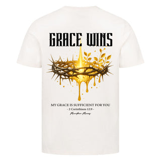 Grace win shirt back print