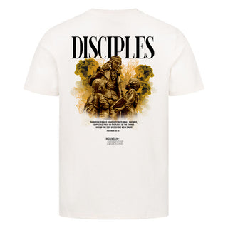 Disciples streetwear Shirt Backprint Detailansicht, Mountain Movers christliche Streetwear