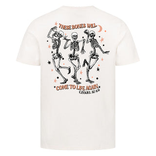 These bones Shirt Backprint Variante, Mountain Movers christliches Design