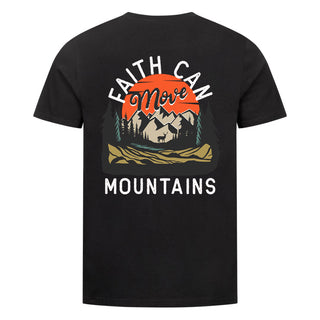 Mountains Retro Shirt Backprint
