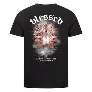 blessed Shirt Backprint, christliche Streetwear von Mountain Movers