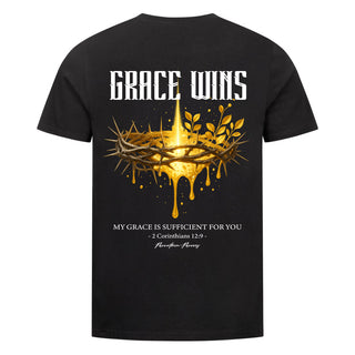 Grace win shirt back print