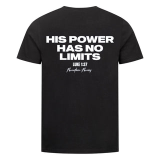 HIS POWER shirt back print