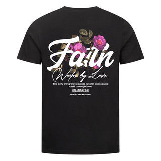 Faith Work By love Shirt Backprint